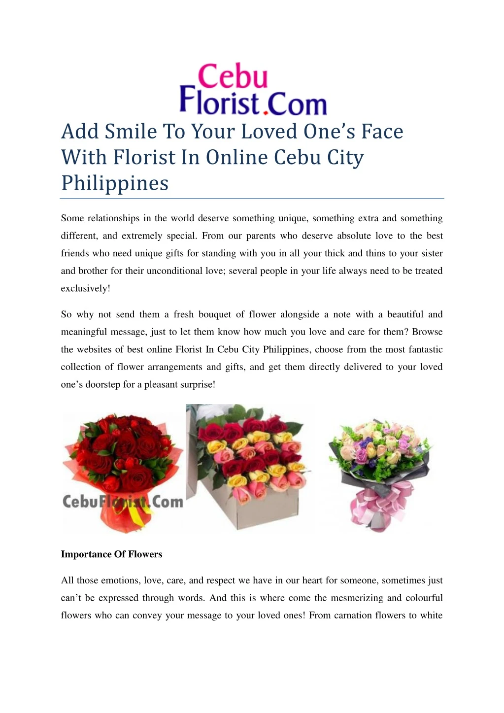 add smile to your loved one s face with florist