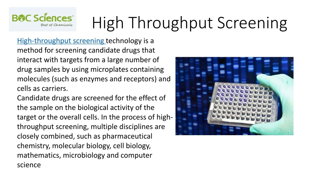 high throughput screening