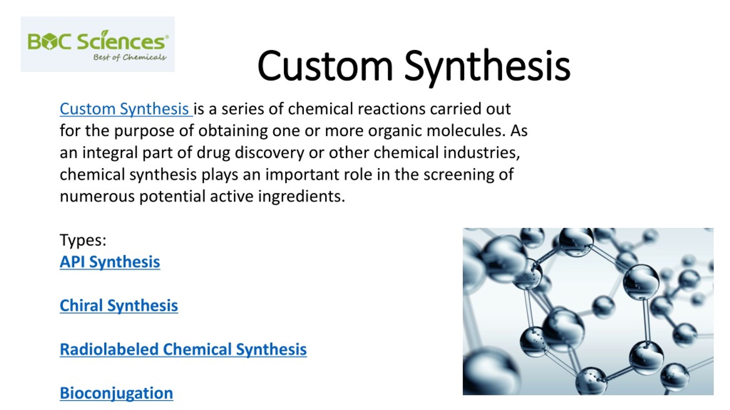 PPT - Custom Synthesis PowerPoint Presentation, free download - ID:8389425