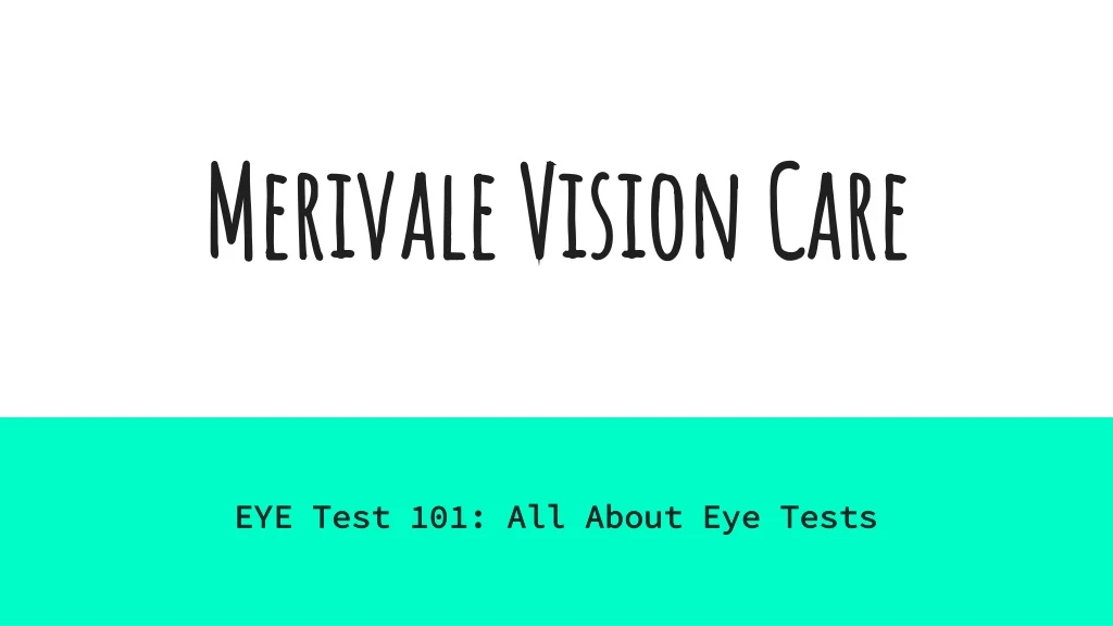 merivale vision care