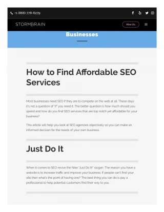 Affordable SEO Services for Small Business in San Diego - slide 1