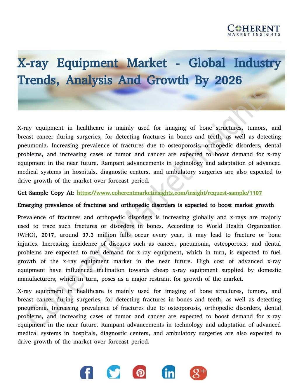 x ray equipment market global industry