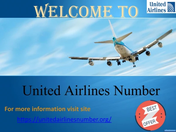 Get best journey offer call united airlines number