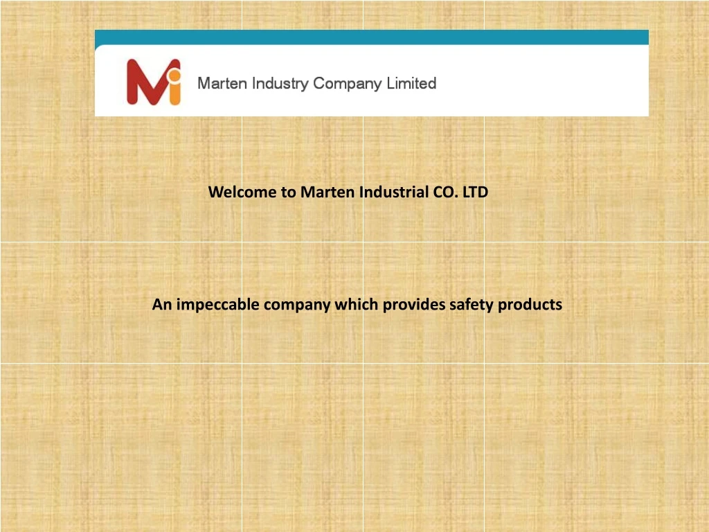 welcome to marten industrial co ltd