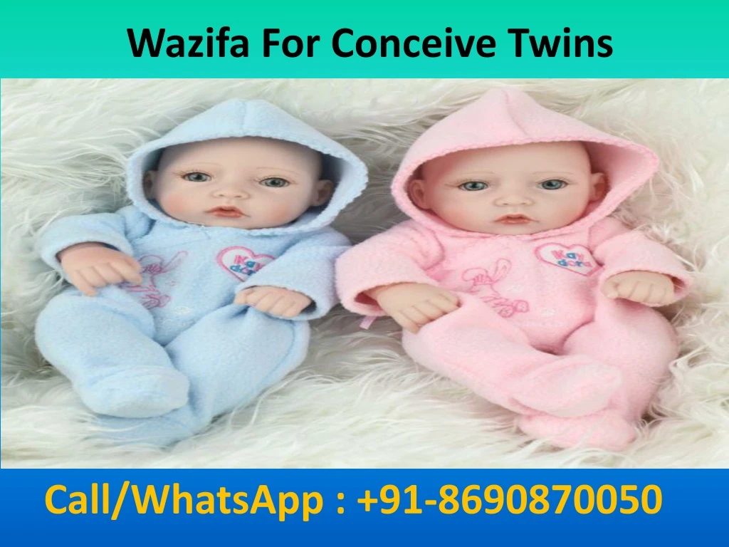 wazifa for conceive twins