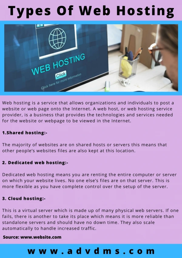 Types Of Web Hosting