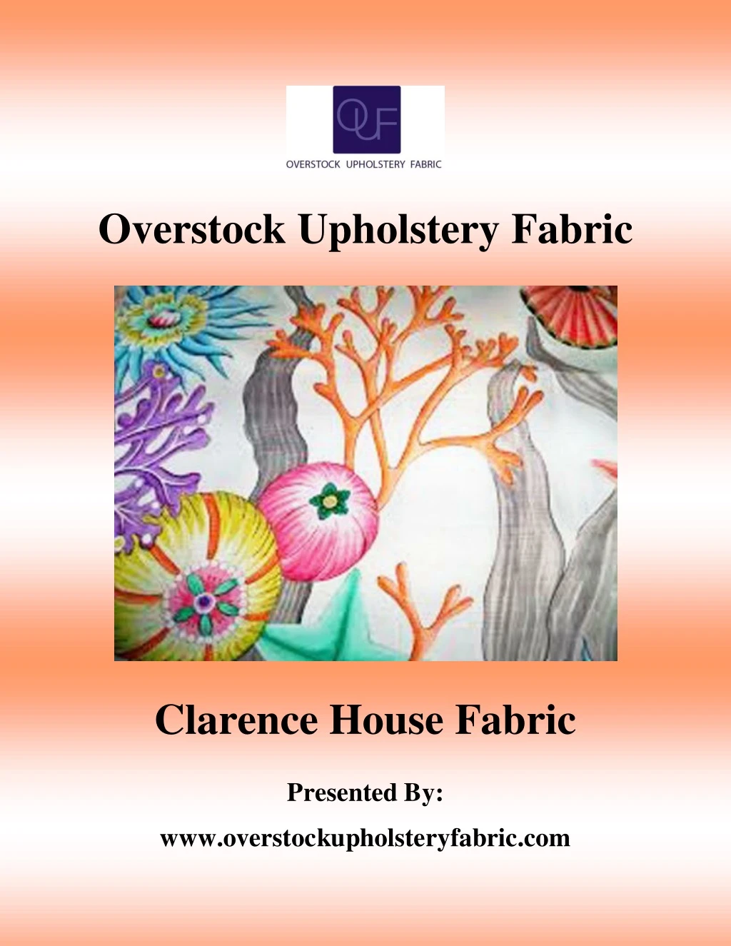overstock upholstery fabric