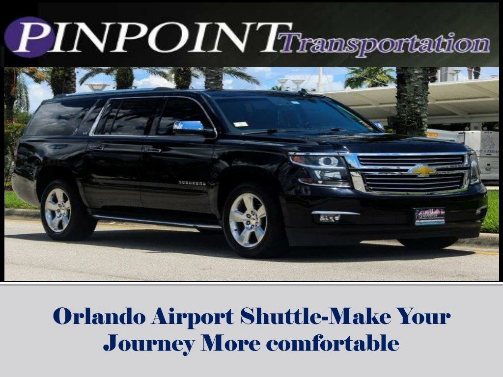 orlando airport shuttle make your journey more