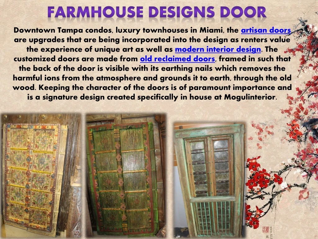 farmhouse designs door