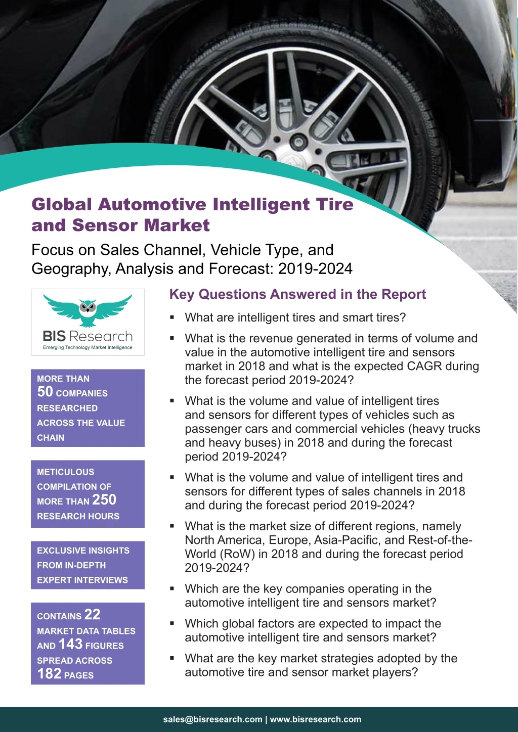 global automotive intelligent tire and sensor