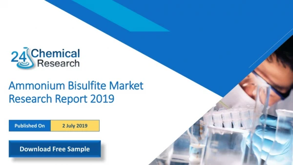 Ammonium Bisulfite Market Research Report 2019