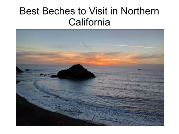 Best Beaches to visit in Northern California
