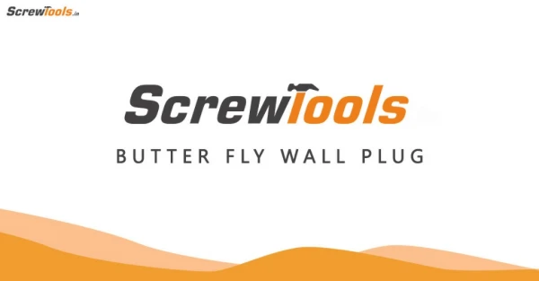 Butter Fly Wall Plug - by Screwtools