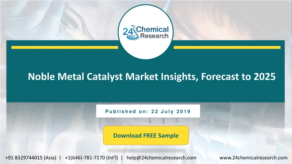 noble metal catalyst market insights forecast