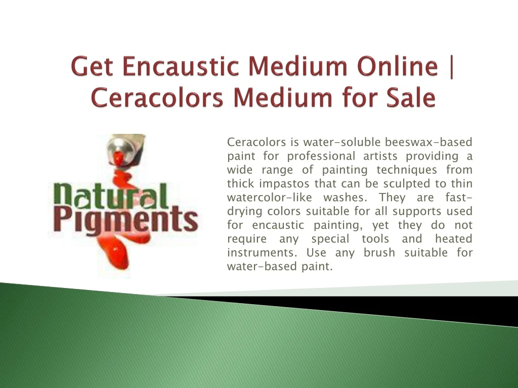 get encaustic medium online ceracolors medium for sale