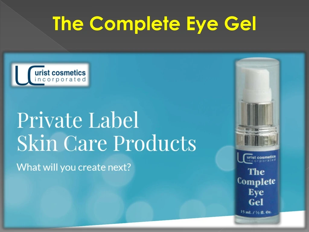 the complete eye gel