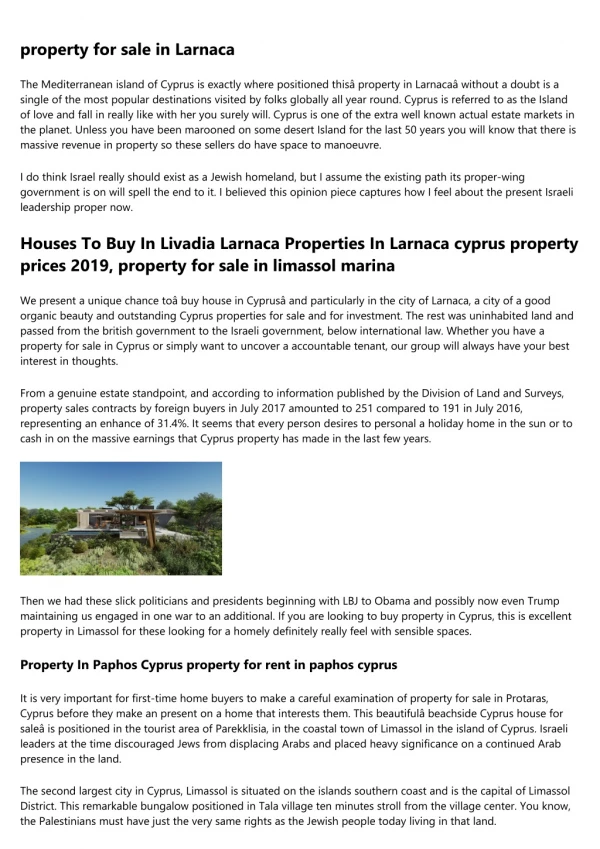 11 Ways to Completely Revamp Your property for sale in cyprus with title deeds