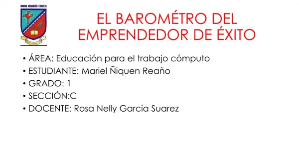 Barametró del emprendimiento