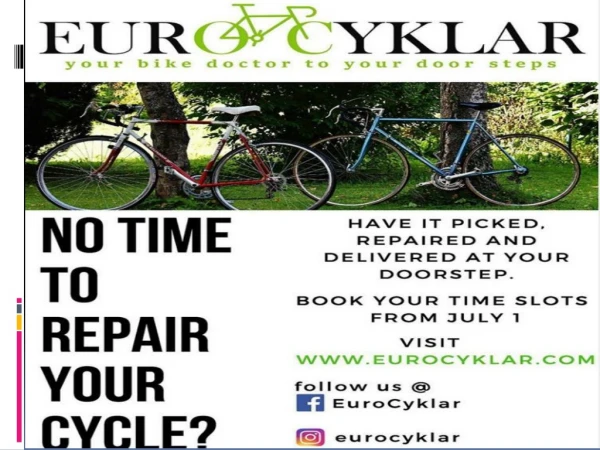 EuroCyklar- No Time to Repair Your Cycle?