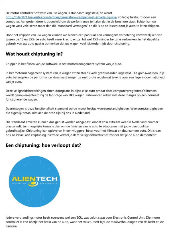 Alle info over chiptuning