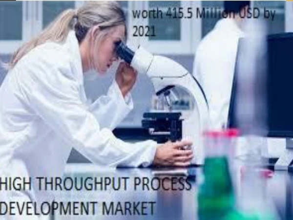 High Throughput Process Development Market worth 415.5 Million USD by 2021