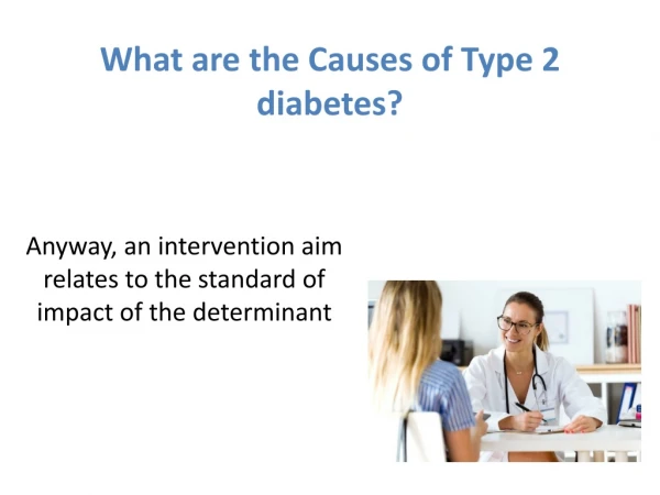 What are the causes of type 2 diabetes | Online Course | Udemy