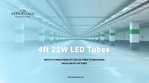 Replace Your Old Lights by New Ballast Compatible T8 4ft 22W LED Tubes