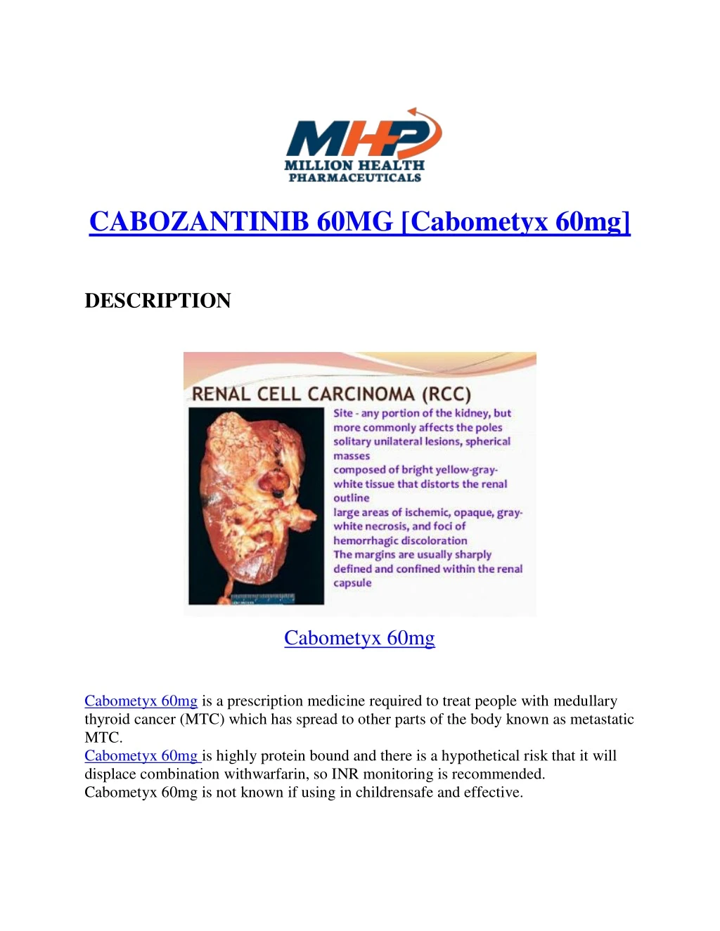 cabozantinib 60mg cabometyx 60mg