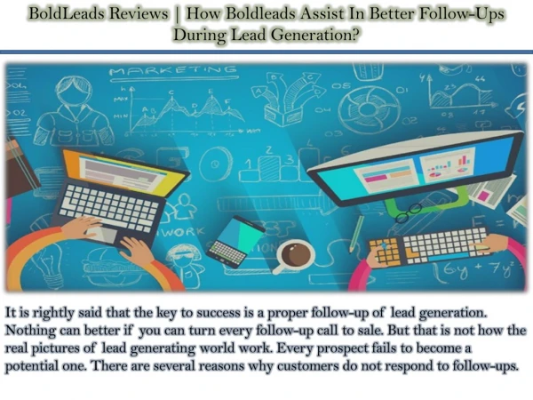 BoldLeads Reviews | How Boldleads Assist In Better Follow-Ups During Lead Generation?