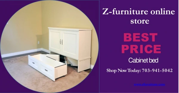 Clover Murphy bed Cabinet | Z-furniture Online Store
