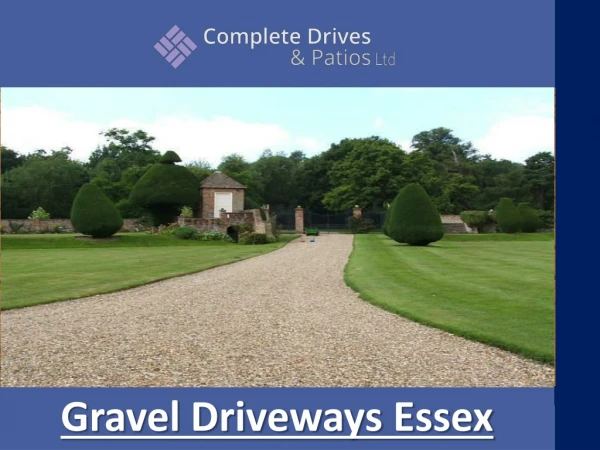 Gravel driveways Essex