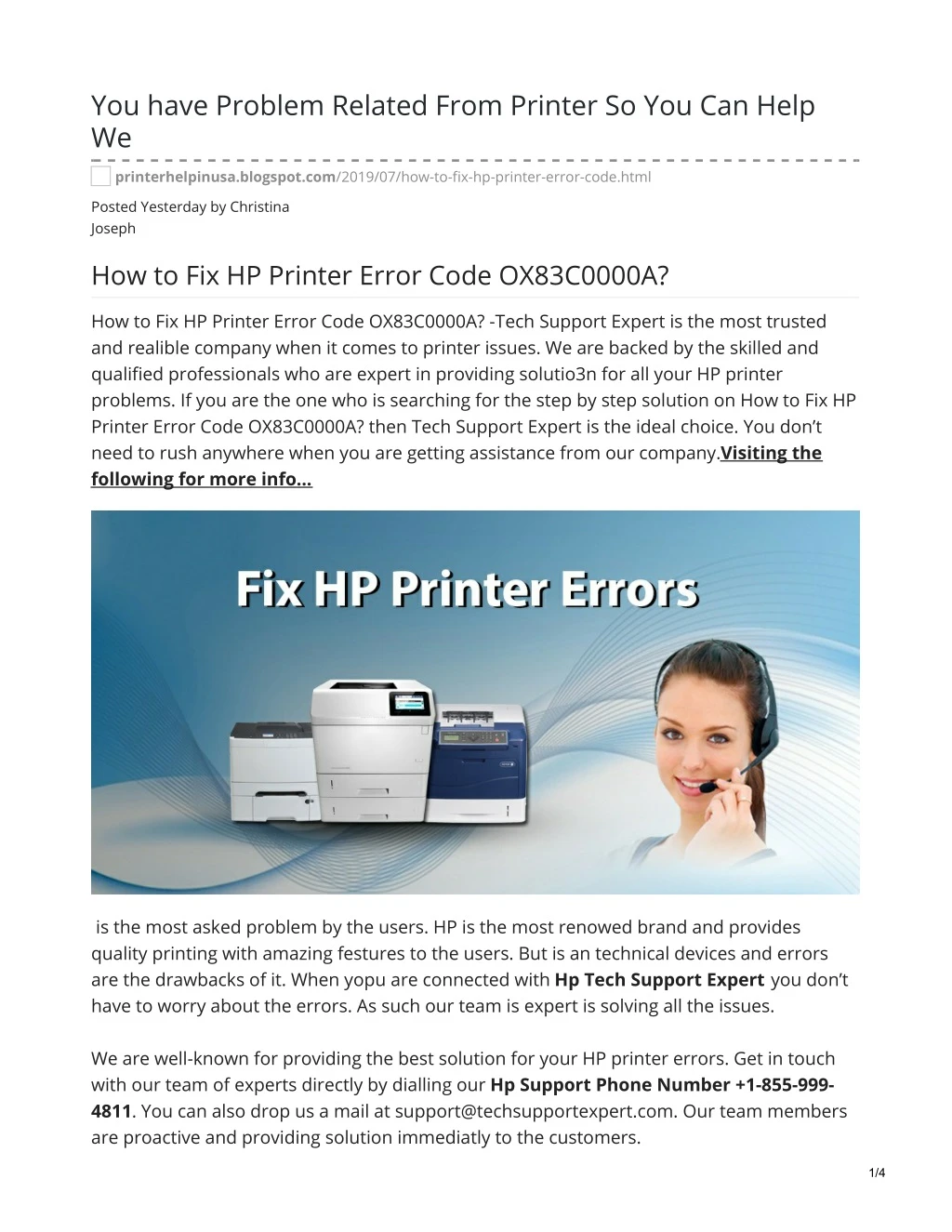 you have problem related from printer