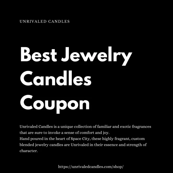 Best Jewelry Candles | Unrivaled Candles