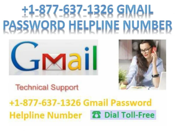 Gmail Password Helpline Number