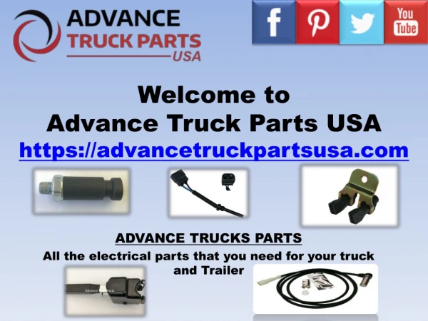 Advance Truck Parts 20508011 MACK/VOLVO SENSOR SPEED FLYWHEEL