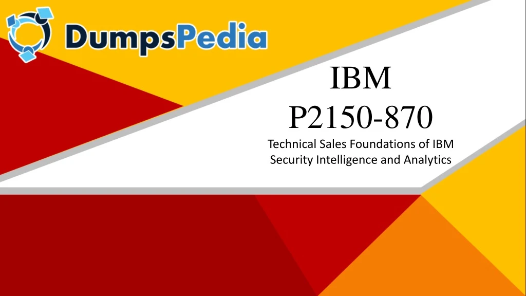 ibm p2150 870 technical sales foundations