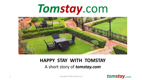 Tomstay Booking hotels