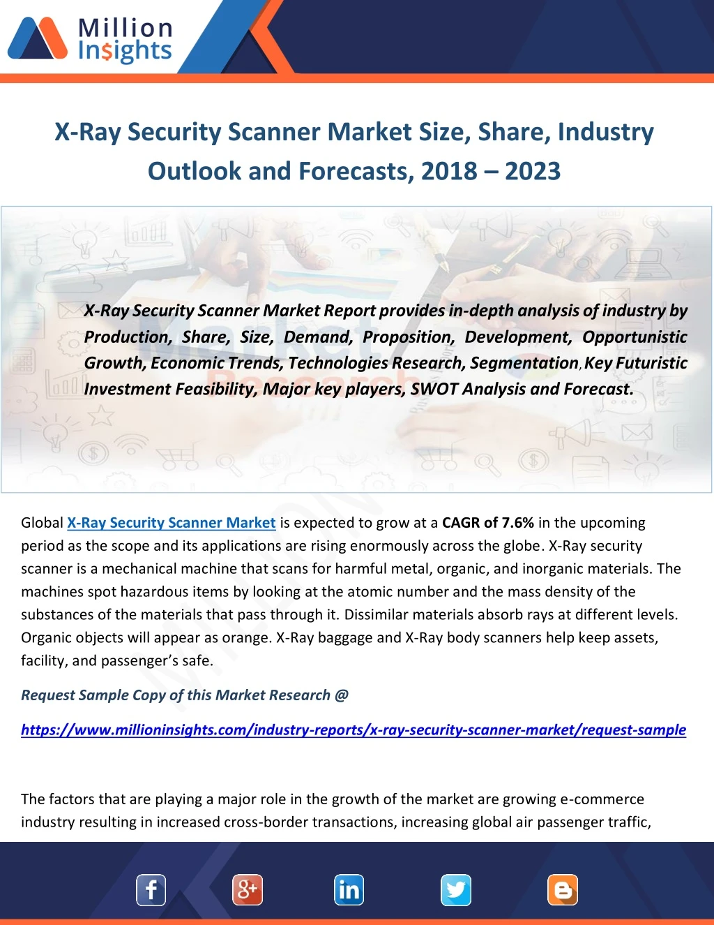 x ray security scanner market size share industry