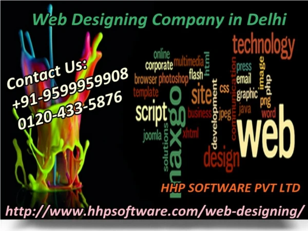 Have you ever contacted any Web Designing Company in Delhi 0120-433-5876