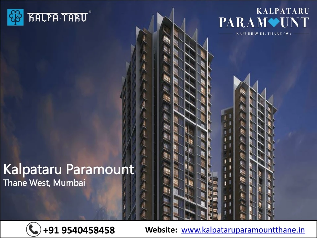 kalpataru paramount thane west mumbai