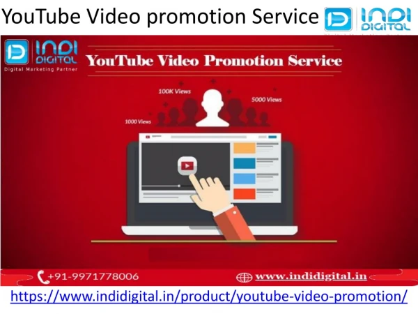 youtube video promotion service