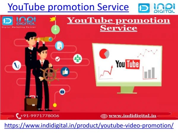 Get the best youtube promotion service