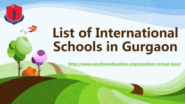List of international schools in Gurgaon