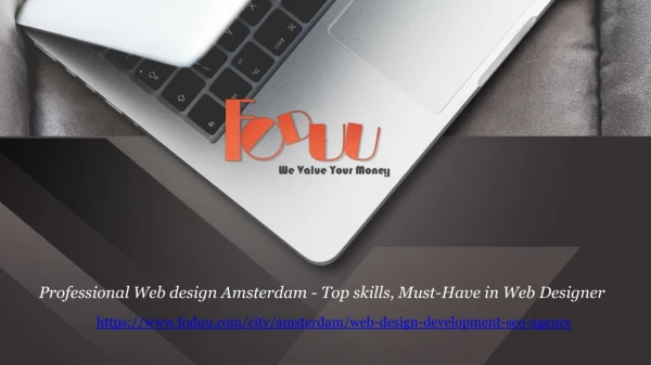 Professional Web design Amsterdam - Top skills, Must-Have in Web Designer