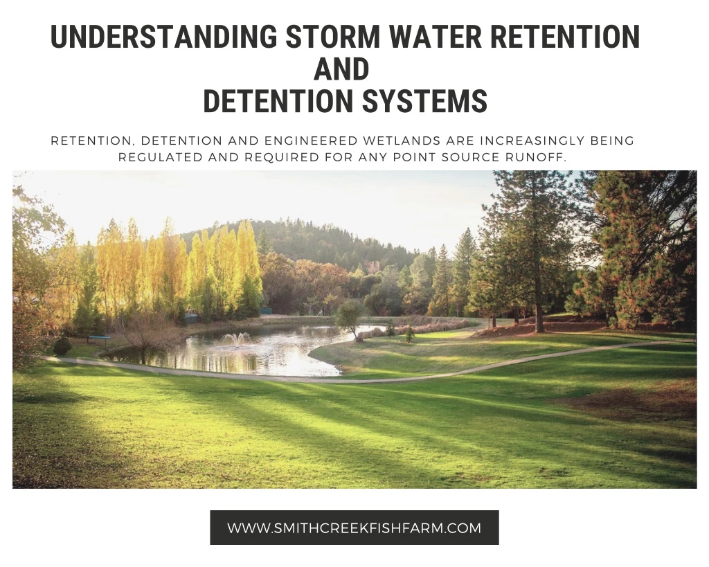 understanding storm water retention and detention