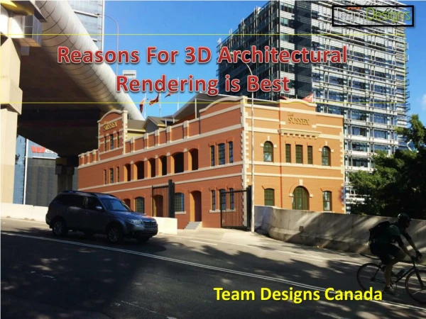 Reasons for 3D Architectural Rendering is Best