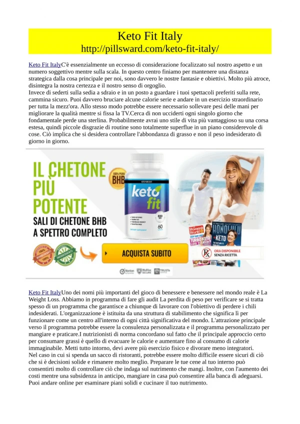 http://pillsward.com/keto-fit-italy/
