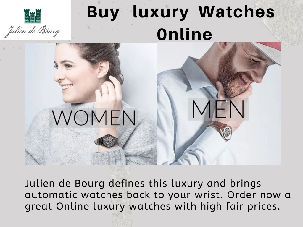 buy luxury watches 0nline
