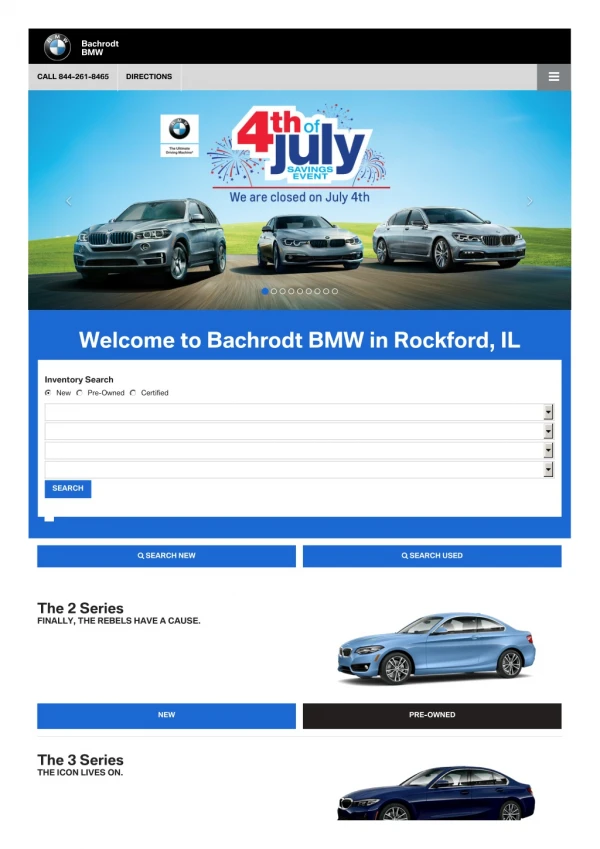 Luxury car dealership in rockford