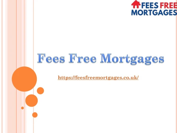 Fees free mortgages